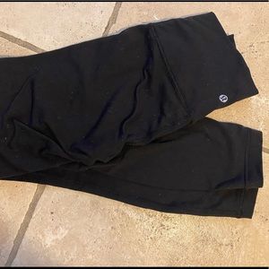 Black Wunder Under Lululemon Leggings